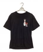 stussyステューシー）の古着「クラウンボウリングピンTEE」｜ブラック