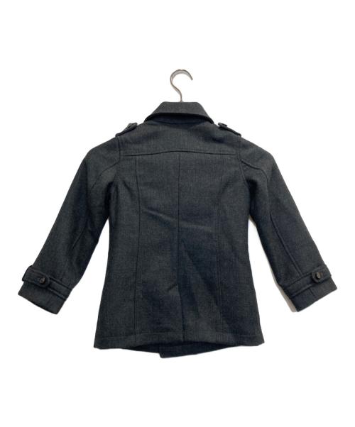 GUCCI（グッチ）GUCCI (グッチ) ミニトレンチコート グレー サイズ:6の古着・服飾アイテム