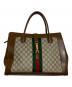 GUCCI（グッチ）の古着「ジャッキー1961 2WAY トートバッグ」｜ブラウン×ベージュ
