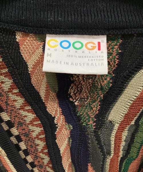 Coogi（クージー）Coogi (クージー) 3Dニットカーディガン マルチカラー サイズ:Mの古着・服飾アイテム