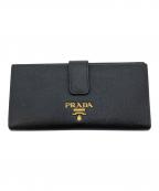 PRADAプラダ）の古着「長財布」｜ブラック