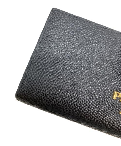 PRADA（プラダ）PRADA (プラダ) 長財布 ブラックの古着・服飾アイテム