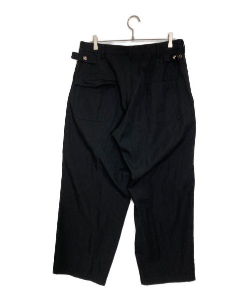 Y's for men（ワイズフォーメン）Y'S for men (ワイズフォーメン) レトロウールカーゴパンツ ブラック サイズ:Sの古着・服飾アイテム