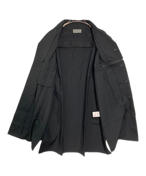Yohji Yamamoto pour homme（ヨウジヤマモト プールオム）Yohji Yamamoto pour homme (ヨウジヤマモト プールオム) ウールギャバジンシャツ ブラック サイズ:3の古着・服飾アイテム
