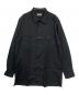 Yohji Yamamoto pour homme（ヨウジヤマモト プールオム）の古着「ウールギャバジンシャツ」｜ブラック