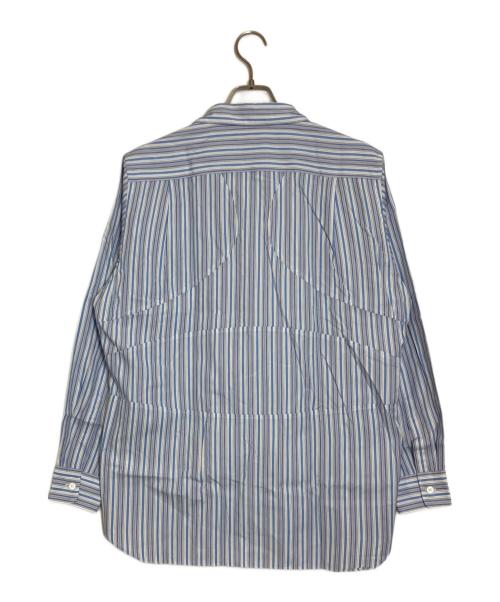 COMME des GARCONS HOMME PLUS（コムデギャルソンオムプリュス）COMME des GARCONS HOMME PLUS (コムデギャルソンオムプリュス) ストライプシャツ ブルー×ホワイト サイズ:不明の古着・服飾アイテム