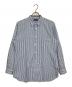 COMME des GARCONS HOMME PLUS（コムデギャルソンオムプリュス）の古着「ストライプシャツ」｜ブルー×ホワイト