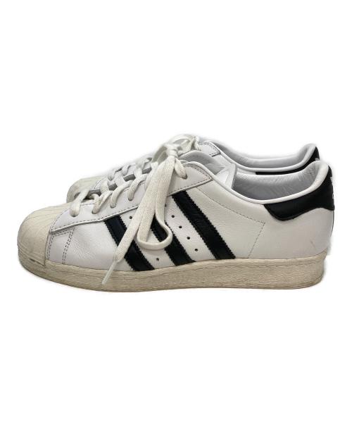 adidas（アディダス）adidas (アディダス) スーパースター82 ローカットスニーカー ホワイト サイズ:26.5の古着・服飾アイテム