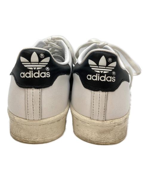 adidas（アディダス）adidas (アディダス) スーパースター82 ローカットスニーカー ホワイト サイズ:26.5の古着・服飾アイテム
