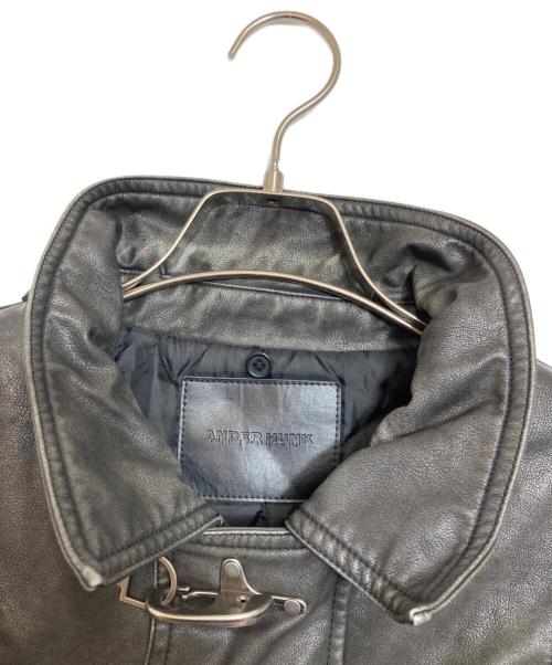 ANDERHUNK（アンダーハンク）ANDERHUNK (アンダーハンク) ファイヤーマンジャケット ブラック サイズ:Mの古着・服飾アイテム