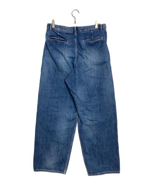 Graphpaper（グラフペーパー）Graphpaper (グラフペーパー) Selvage Denim Two Tuck Pants インディゴ サイズ:2の古着・服飾アイテム