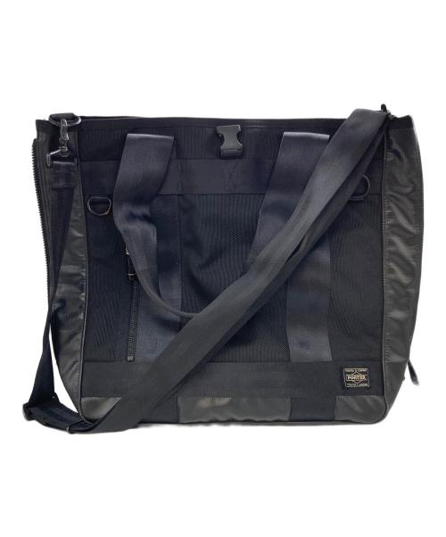 PORTER（ポーター）PORTER (ポーター) ヒートトートバッグ ブラックの古着・服飾アイテム