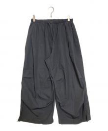 AMOMENTO（アモーメント）の古着「drawstring capri pants」｜グレー