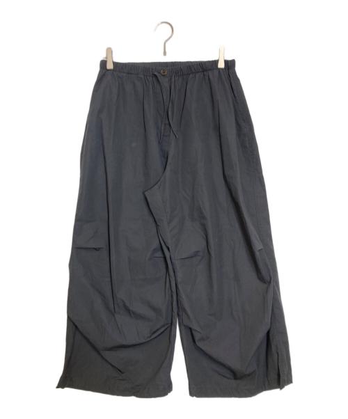 AMOMENTO（アモーメント）AMOMENTO (アモーメント) drawstring capri pants グレー サイズ:7の古着・服飾アイテム