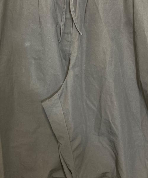 AMOMENTO（アモーメント）AMOMENTO (アモーメント) drawstring capri pants グレー サイズ:7の古着・服飾アイテム
