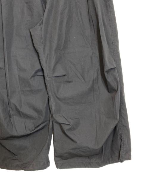 AMOMENTO（アモーメント）AMOMENTO (アモーメント) drawstring capri pants グレー サイズ:7の古着・服飾アイテム