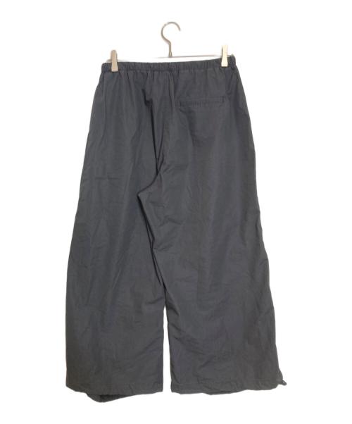 AMOMENTO（アモーメント）AMOMENTO (アモーメント) drawstring capri pants グレー サイズ:7の古着・服飾アイテム
