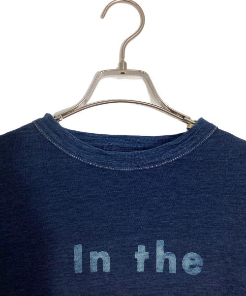 45R（フォーティファイブ・アール）45R (フォーティファイブ・アール) Short Sleeve In the Rawプリントの90845星Tシャツ インディゴ サイズ:不明の古着・服飾アイテム