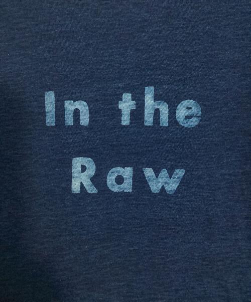 45R（フォーティファイブ・アール）45R (フォーティファイブ・アール) Short Sleeve In the Rawプリントの90845星Tシャツ インディゴ サイズ:不明の古着・服飾アイテム
