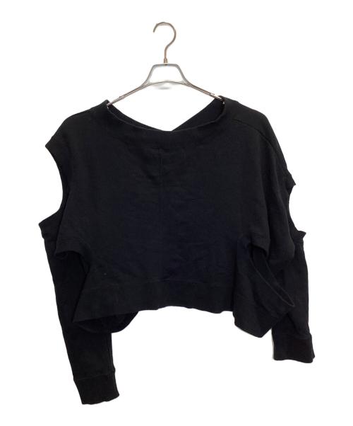 UNDERCOVER（アンダーカバー）UNDERCOVER (アンダーカバー) 変形スウェット ブラック サイズ:SIZE 1の古着・服飾アイテム