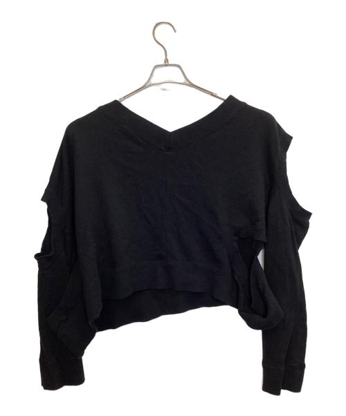 UNDERCOVER（アンダーカバー）UNDERCOVER (アンダーカバー) 変形スウェット ブラック サイズ:SIZE 1の古着・服飾アイテム
