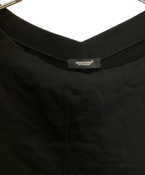 UNDERCOVER（アンダーカバー）UNDERCOVER (アンダーカバー) 変形スウェット ブラック サイズ:SIZE 1の古着・服飾アイテム
