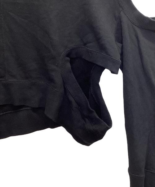 UNDERCOVER（アンダーカバー）UNDERCOVER (アンダーカバー) 変形スウェット ブラック サイズ:SIZE 1の古着・服飾アイテム