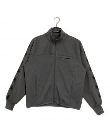 UNDERCOVER（アンダーカバー）の古着「ポリエステルダブルニット トラックジャケット」｜グレー