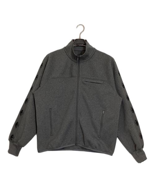 UNDERCOVER（アンダーカバー）UNDERCOVER (アンダーカバー) ポリエステルダブルニット トラックジャケット グレー サイズ:3の古着・服飾アイテム