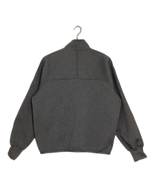 UNDERCOVER（アンダーカバー）UNDERCOVER (アンダーカバー) ポリエステルダブルニット トラックジャケット グレー サイズ:3の古着・服飾アイテム