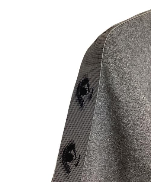 UNDERCOVER（アンダーカバー）UNDERCOVER (アンダーカバー) ポリエステルダブルニット トラックジャケット グレー サイズ:3の古着・服飾アイテム