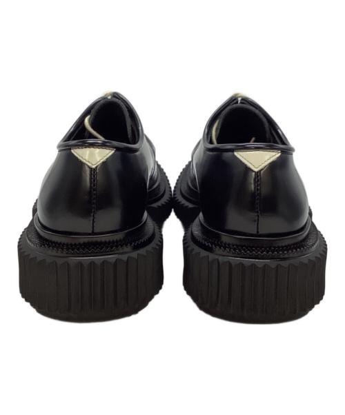ADIEV（アデュー）ADIEV (アデュー) UNDERCOVER (アンダーカバー) カウハイド×スウェードコンビネーションシューズ ブラック サイズ:36の古着・服飾アイテム