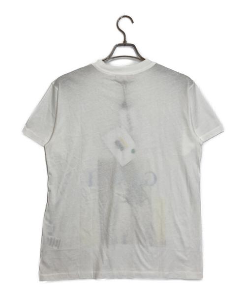 GANNI（ガニー）GANNI (ガニー) フォトプリントTシャツ ホワイト サイズ:XL 未使用品の古着・服飾アイテム
