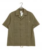 DAIWAダイワ）の古着「Dry Cuba Shirt」｜カーキ