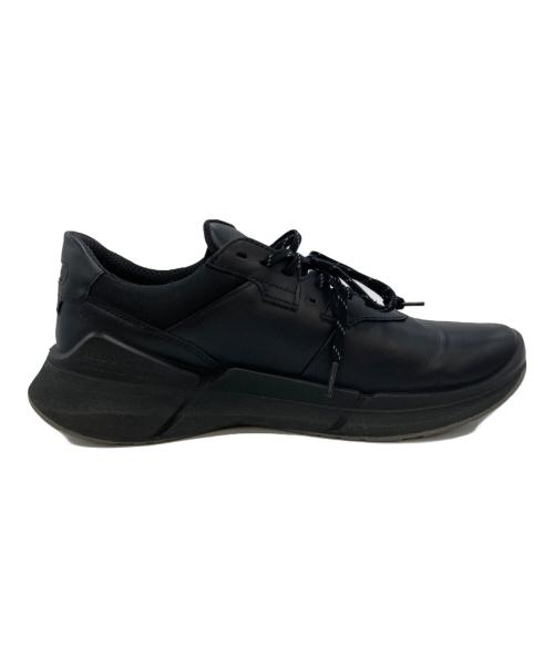 ECCO（エコー）ECCO (エコー) Biom 2.2 ローカットレザースニーカー ブラック サイズ:42の古着・服飾アイテム