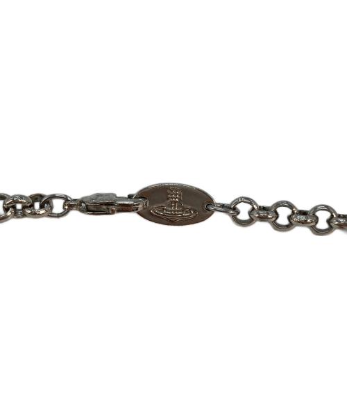 Vivienne Westwood（ヴィヴィアンウエストウッド）Vivienne Westwood (ヴィヴィアンウエストウッド) NEW SMALL ORB ペンダント ネックレス シルバーの古着・服飾アイテム