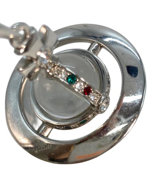 Vivienne Westwood（ヴィヴィアンウエストウッド）Vivienne Westwood (ヴィヴィアンウエストウッド) NEW SMALL ORB ペンダント ネックレス シルバーの古着・服飾アイテム