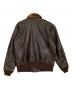 MORGAN PRODUCTIONS (モーガン プロダクションズ) U'S NAVY G-1 FLIGHT JACKET/ユー・エス・ネイビージーワンフライトジャケット ブラウン サイズ:SIZE46：30000円