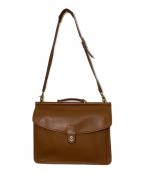 COACHコーチ）の古着「Beekman Briefcase Work bag」｜キャメル