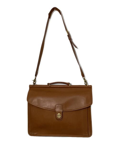 COACH（コーチ）COACH (コーチ) Beekman Briefcase Work bag キャメルの古着・服飾アイテム