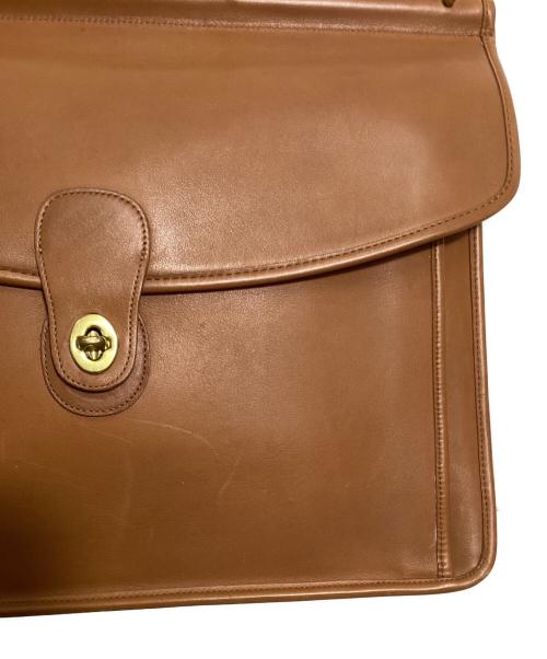 COACH（コーチ）COACH (コーチ) Beekman Briefcase Work bag キャメルの古着・服飾アイテム