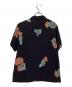 stussy (ステューシー) 花柄レーヨンオープンカラーシャツ ブラック サイズ:M：8000円