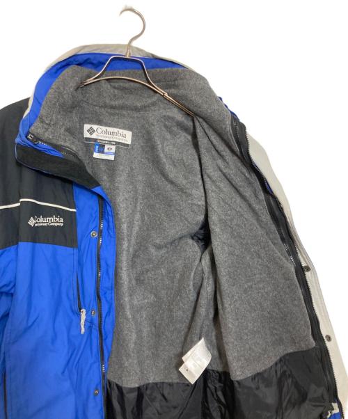 Columbia（コロンビア）Columbia (コロンビア) フリースライナーセットジャケット ブルー×グレー サイズ:Mの古着・服飾アイテム