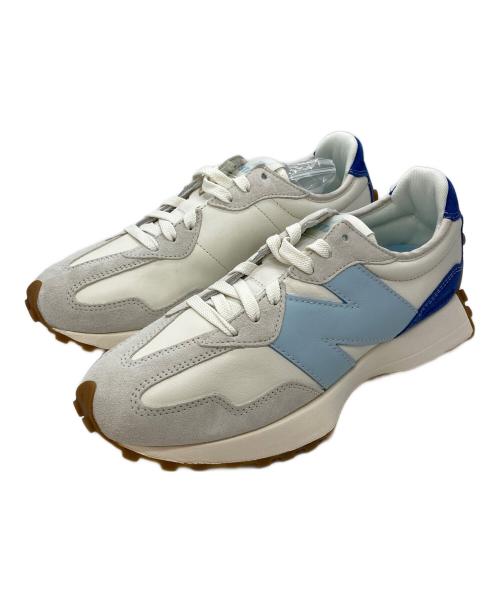 NEW BALANCE（ニューバランス）NEW BALANCE (ニューバランス) STAUD (スタウド) ローカットスニーカー ホワイト×ブルー サイズ:27cmの古着・服飾アイテム