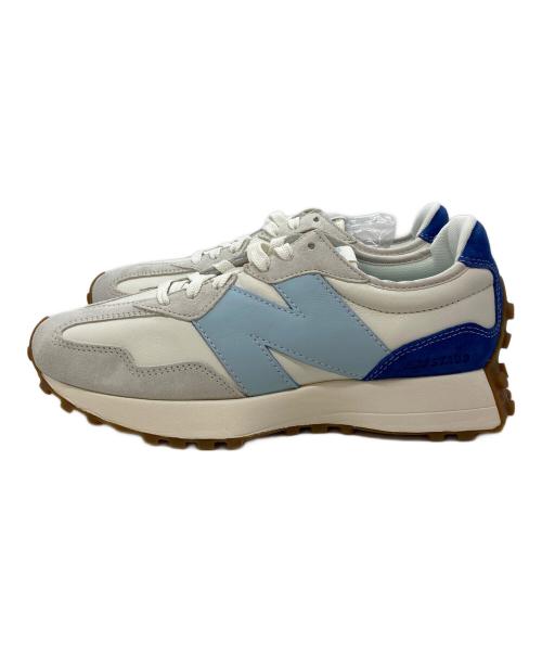 NEW BALANCE（ニューバランス）NEW BALANCE (ニューバランス) STAUD (スタウド) ローカットスニーカー ホワイト×ブルー サイズ:27cmの古着・服飾アイテム