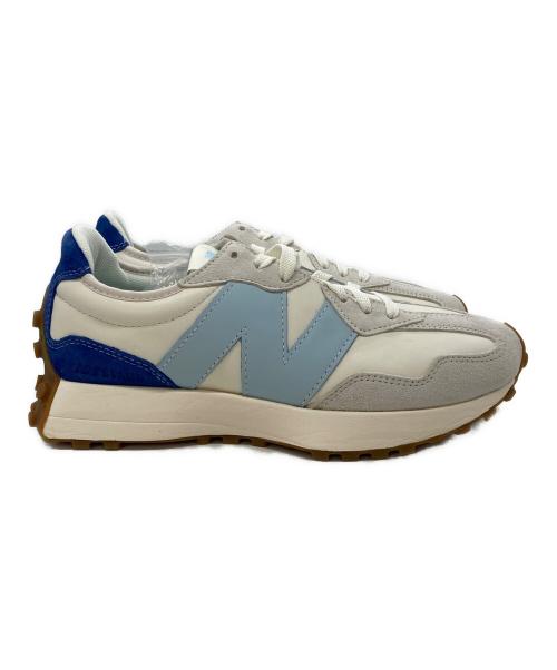 NEW BALANCE（ニューバランス）NEW BALANCE (ニューバランス) STAUD (スタウド) ローカットスニーカー ホワイト×ブルー サイズ:27cmの古着・服飾アイテム