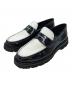 COLE HAAN（コールハーン）の古着「AC PENNY コラボコインローファー」｜ホワイト×ブラック