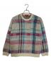 Supreme（シュプリーム）の古着「Brushed Plaid Sweater」｜ベージュ×ピンク