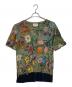 GUCCI（グッチ）の古着「ダメージ加工フローラルTシャツ」｜グリーン