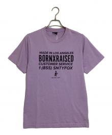 BORN X RAISED（ボーン レイズド）の古着「Tシャツ」｜パープル